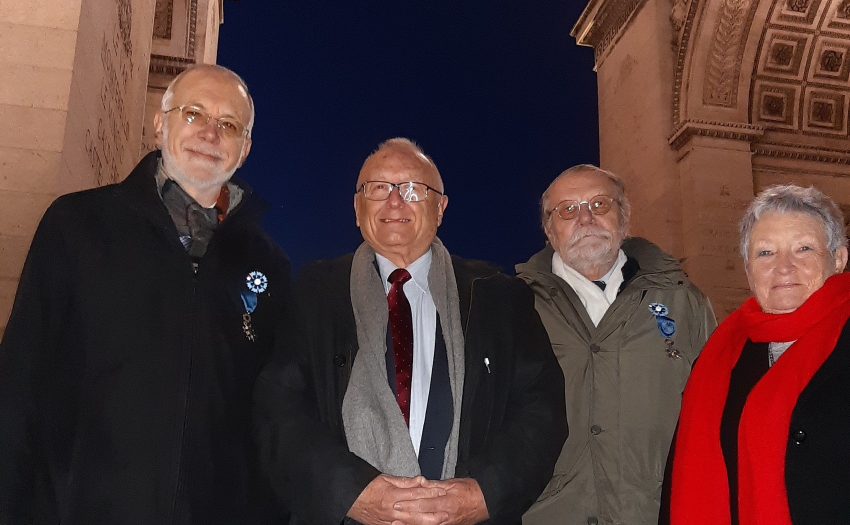 Didier Fabre, Michel Lebon, Thierry Dalberto et Danielle Bouvier